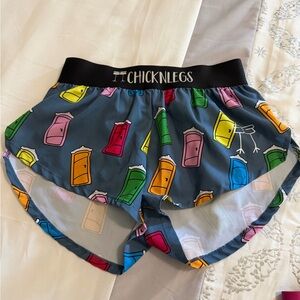 ChicknLegs Women's Athletic Shorts - Multicolor